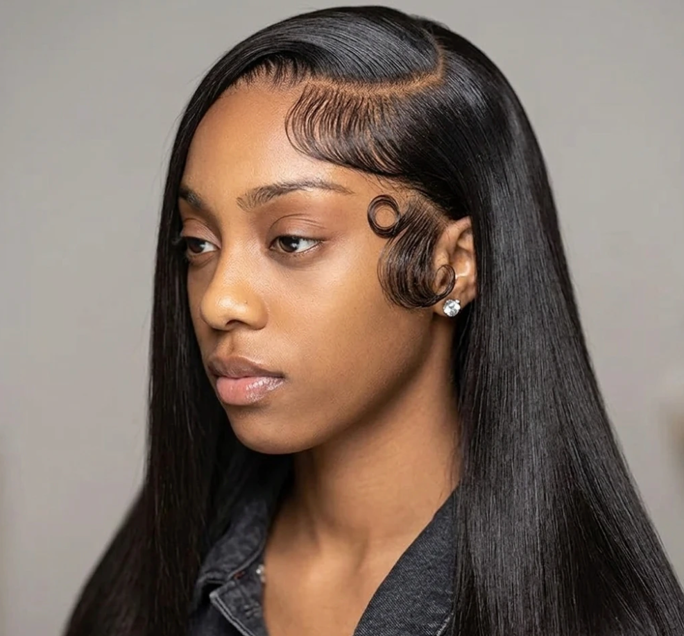 Turn Heads Instantly: 30" Bone Straight Lace Front Wig - Your Secret to Luxurious Style!