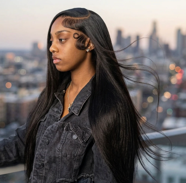 Turn Heads Instantly: 30" Bone Straight Lace Front Wig - Your Secret to Luxurious Style!