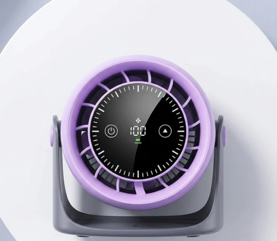 Elevate Your Space: The Ultimate Whisper-Quiet Touch Screen Desk Fan