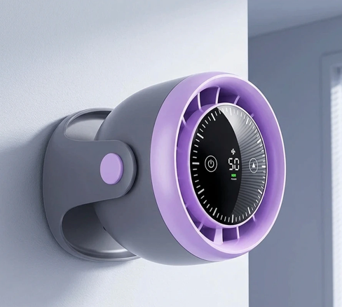 Elevate Your Space: The Ultimate Whisper-Quiet Touch Screen Desk Fan