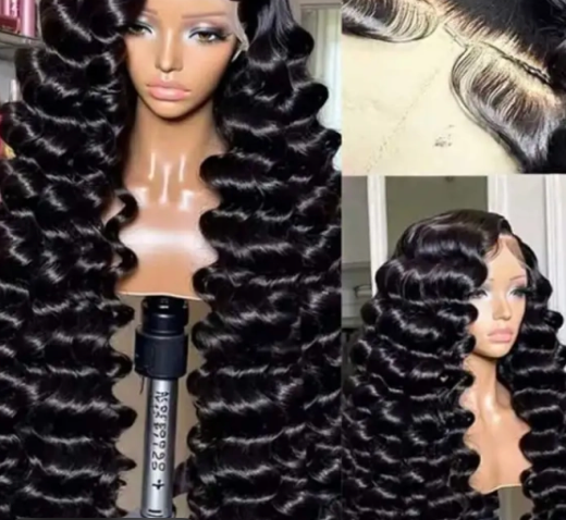 UNLEASH YOUR INNER DIVA: THE ULTIMATE LOOSE DEEP WAVE FRONTAL WIG