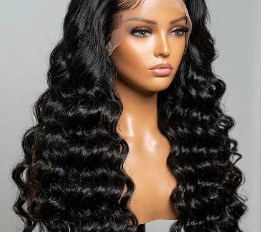 UNLEASH YOUR INNER DIVA: THE ULTIMATE LOOSE DEEP WAVE FRONTAL WIG