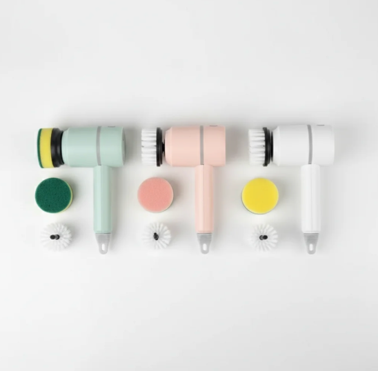 Sparkle & Save Time: The 3-in-1 Electric Cleaning Brush